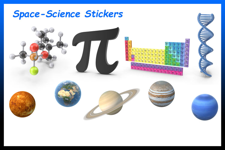 Space - Science Stickers
