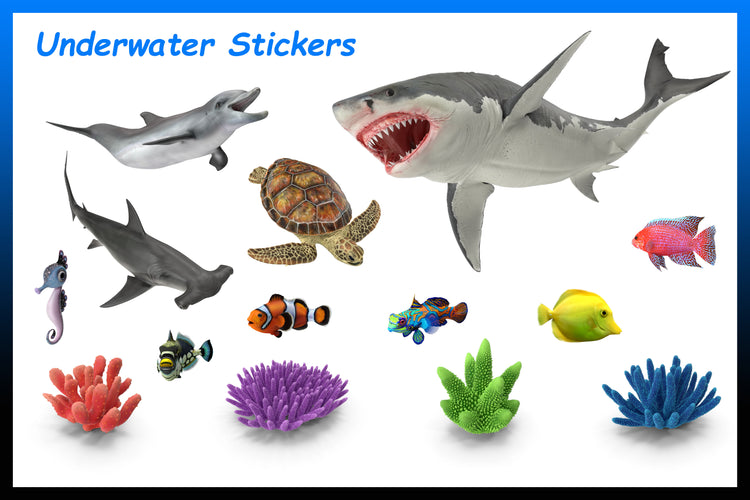 Underwater Stickers